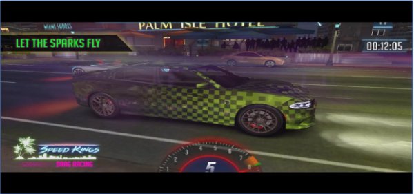 Gameplay screenshot from speed kings drag and fast racing for Android