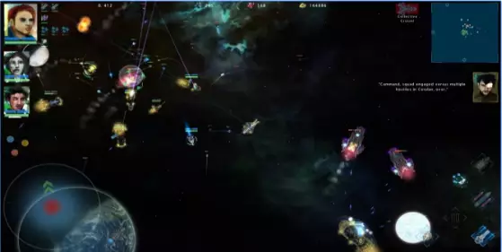 Gameplay screenshot from star nomad 2 for Android