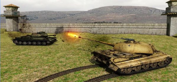 Gameplay screenshot from tank strike 2016 for Android