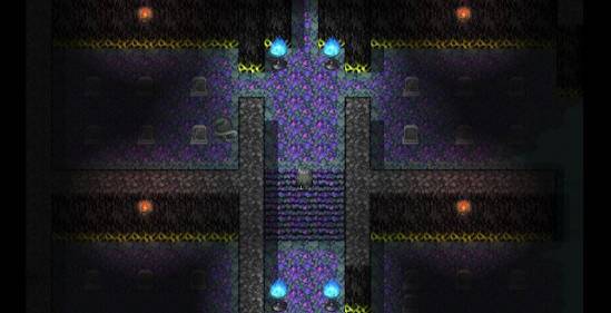 Gameplay screenshot from the black dungeon rpg for Android