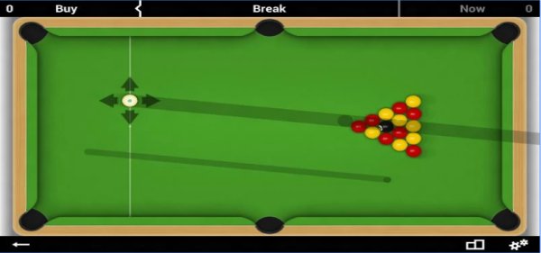 Gameplay screenshot from total pool classic for Android