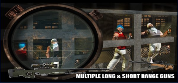 Gameplay screenshot from us army commando survival for Android