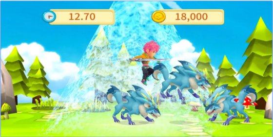 Gameplay screenshot from 30 sec hero for Android