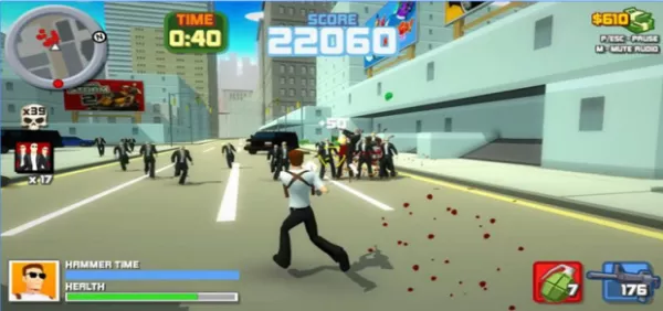 Gameplay screenshot from serious white for Android
