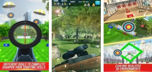 Gameplay screenshot from shooting master 3d for Android
