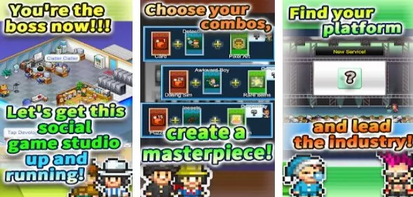 Gameplay screenshot from social dev story for Android