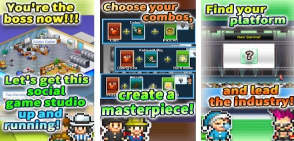 Gameplay screenshot from social dev story for Android