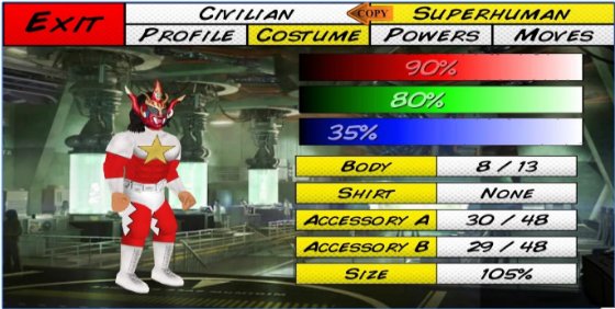 Gameplay screenshot from super city superhero sim for Android