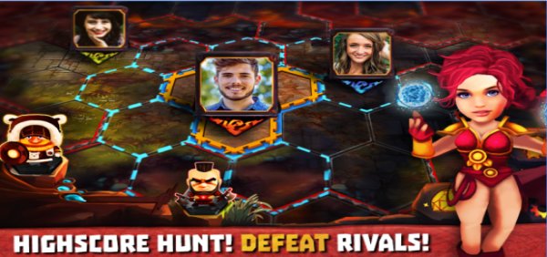 Gameplay screenshot from tiny armies clash arena for Android