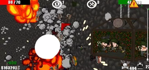 Gameplay screenshot from to the bottom for Android