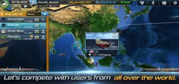 Gameplay screenshot from ship tycoon for Android