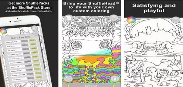 Gameplay screenshot from shufflehead for Android
