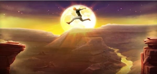 Gameplay screenshot from sky dancer premium for Android