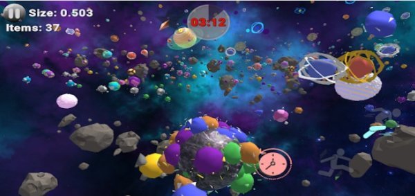 Gameplay screenshot from sticky balls for Android