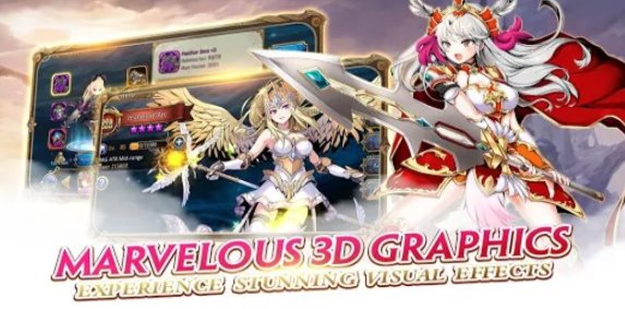 Gameplay screenshot from tales of guardians for Android