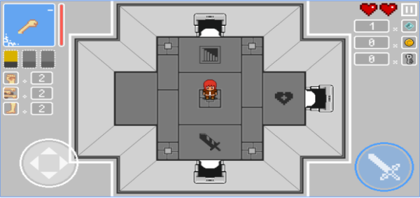 Gameplay screenshot from the fable of ruby for Android