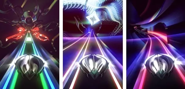 Gameplay screenshot from thumper pocket edition for Android