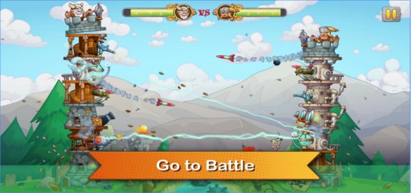Gameplay screenshot from tower crush for Android