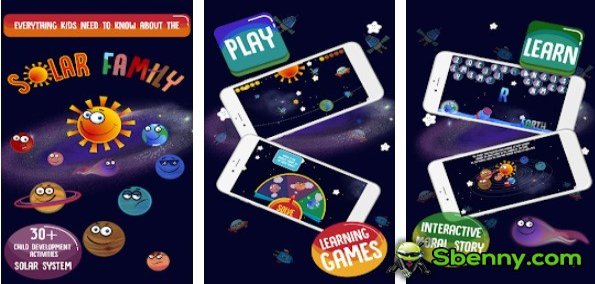 solar family planets of solar system for kids ge