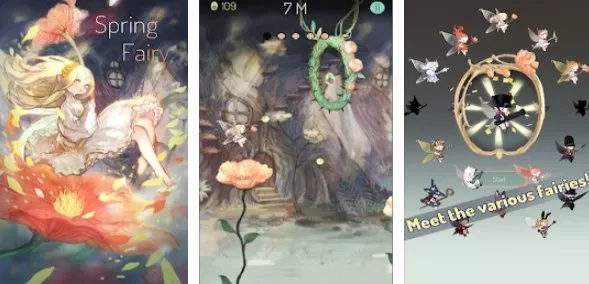 spring fairy tap run
