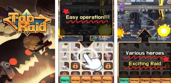 tap raid