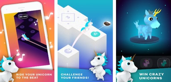 Gameplay screenshot from tap tap beat the most addictive music game for Android