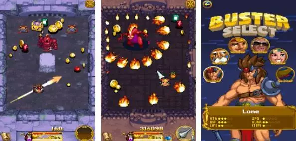 Gameplay screenshot from treasure buster for Android
