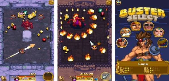 Gameplay screenshot from treasure buster for Android
