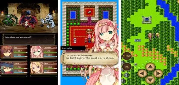 Gameplay screenshot from Saitama RPG Localdia Chronicle for Android