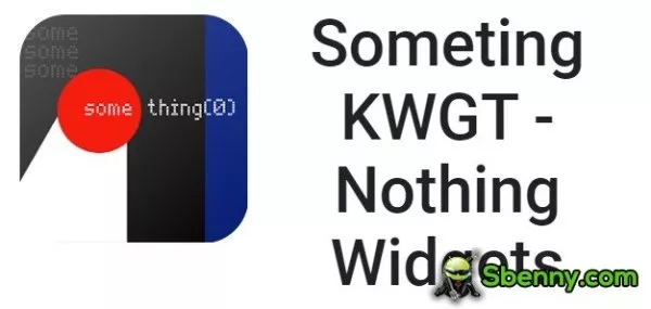 someting kwgt nothing widgets