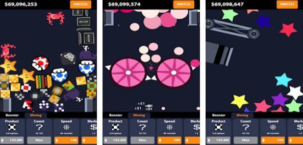 Gameplay screenshot from super crush machine for Android
