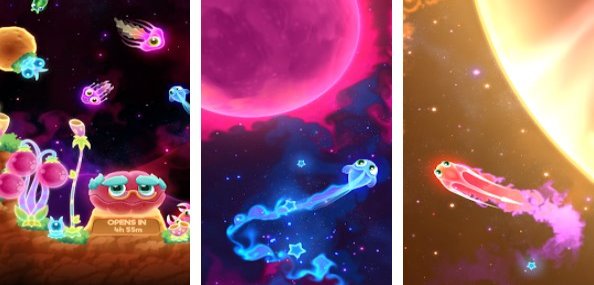 Gameplay screenshot from super starfish for Android