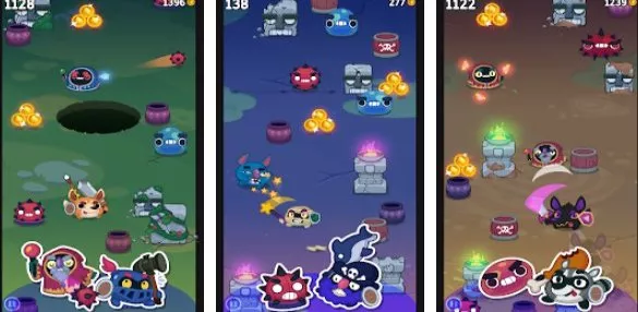 Gameplay screenshot from sling smashing for Android