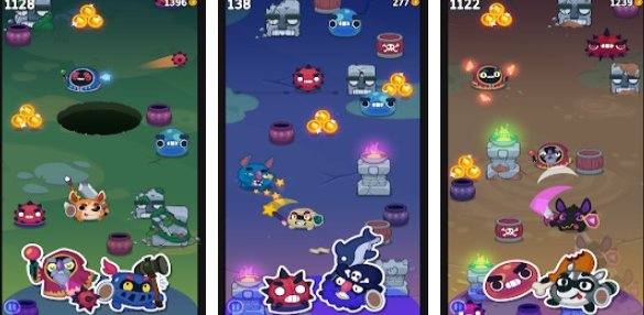 Gameplay screenshot from sling smashing for Android