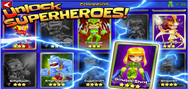 Gameplay screenshot from team z league of heroes for Android