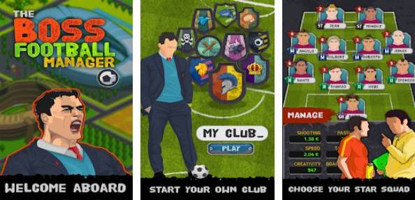 the boss football league soccer management