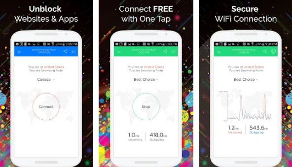 touch vpn 免费无限 vpn 代理和 wifi 隐私 MOD APK Android