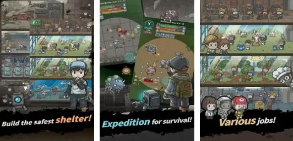 Gameplay screenshot from underworld the shelter for Android