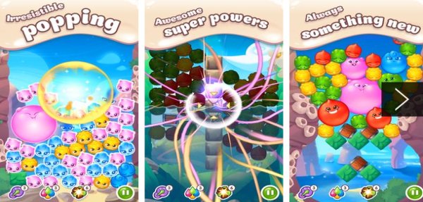 Gameplay screenshot from super blast pop for Android