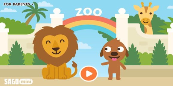 Gameplay screenshot from sago mini zoo for Android