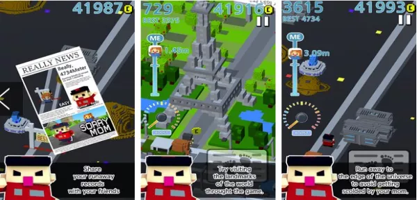 Gameplay screenshot from sorry mom for Android