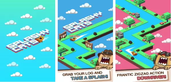 splashy cats endless zigzag
