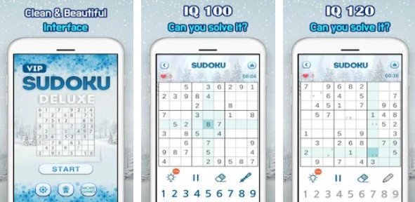 Gameplay screenshot from sudoku deluxe vip for Android