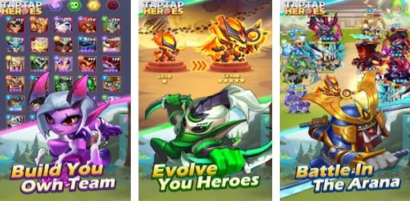 Gameplay screenshot from taptap heroes void cage for Android