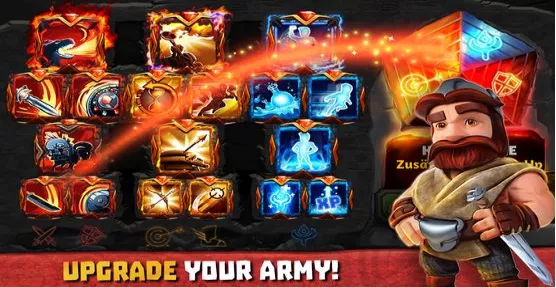 Gameplay screenshot from tiny armies online pvp clash for Android