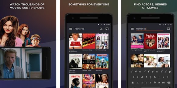 Gameplay screenshot from tubi free movies and tv shows for Android