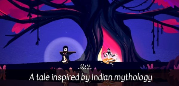 Gameplay screenshot from sadhana the spiritual journey for Android