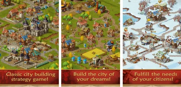 Gameplay screenshot from townsmen for Android