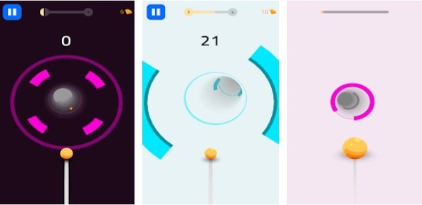 Gameplay screenshot from twisted tunnel for Android