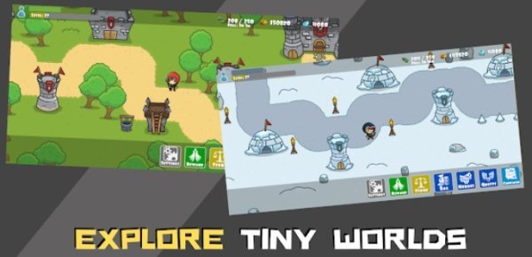 Gameplay screenshot from spawnders tiny hero rpg for Android